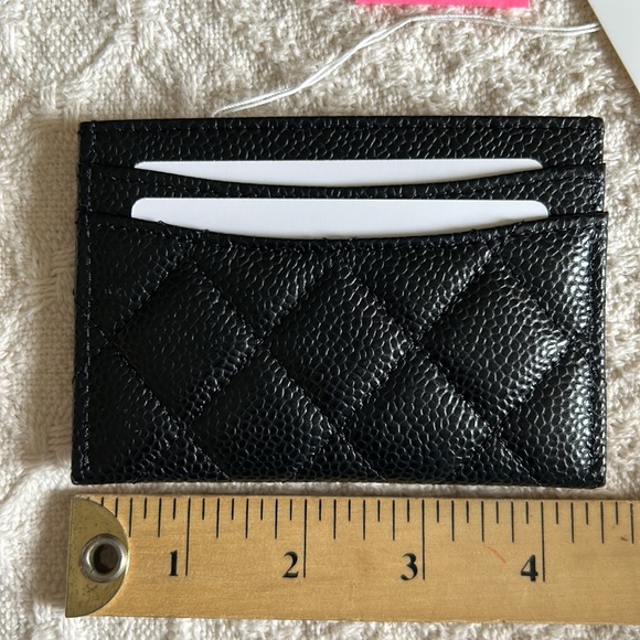 Chanel Card Case Black Caviar REV - Picture 5 of 12